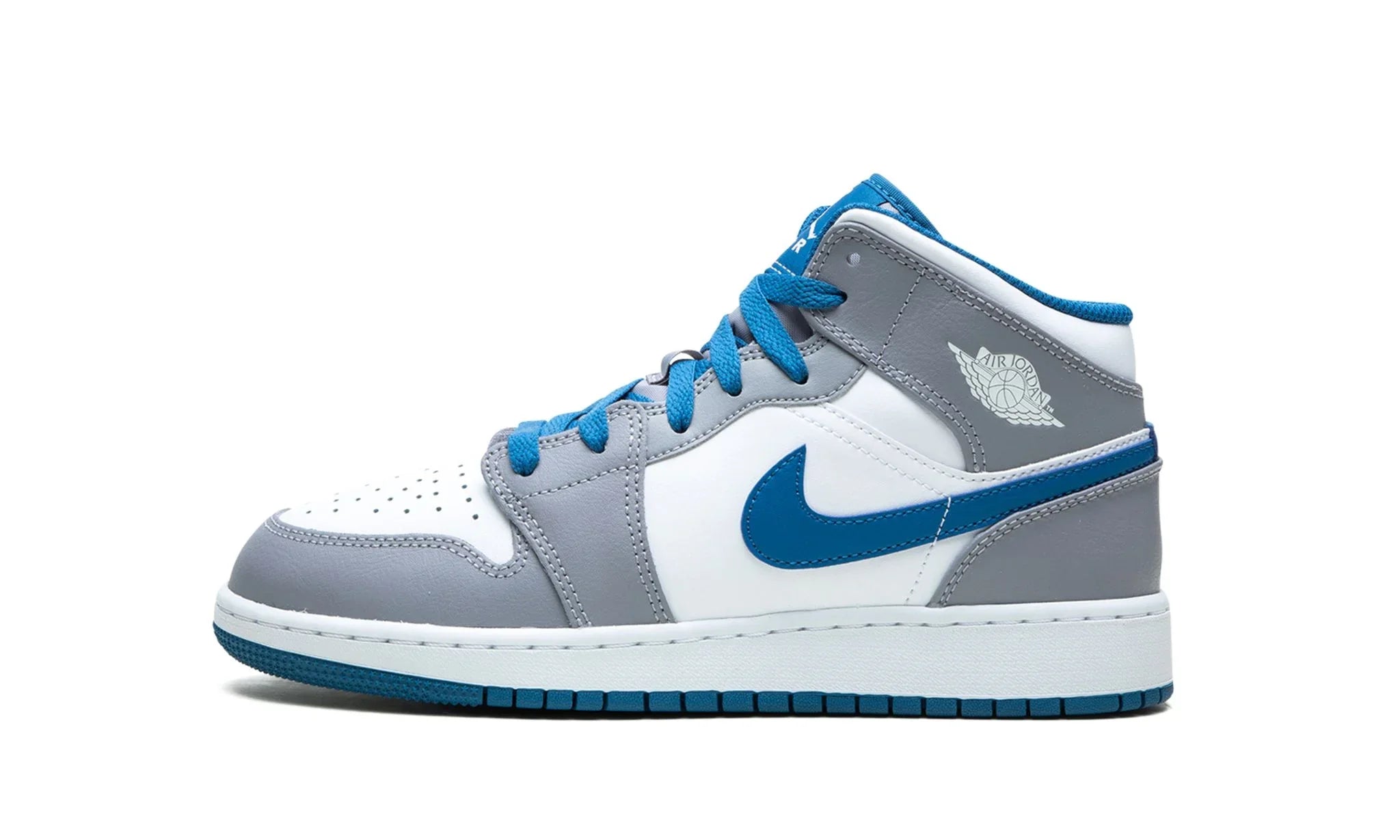 Jordan 1 mid "True Blue Cement" - DQ8423-014 - Sneakers