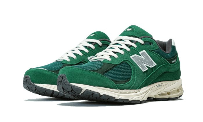 New Balance 2002R Suede Pack Forest Green - M2002RHB - sneakers