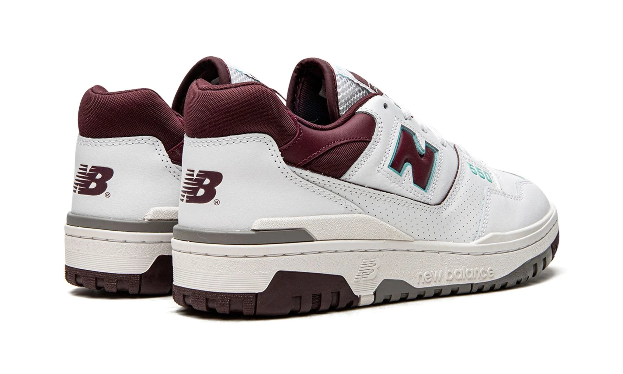 New Balance 550 Burgundy Cyan - BB550WBG - Sneakers