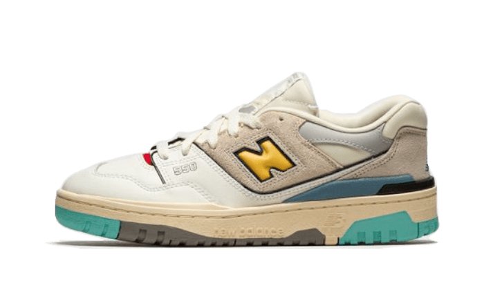 New Balance 550 Sea Salt Yellow - GSB550SC - sneakers