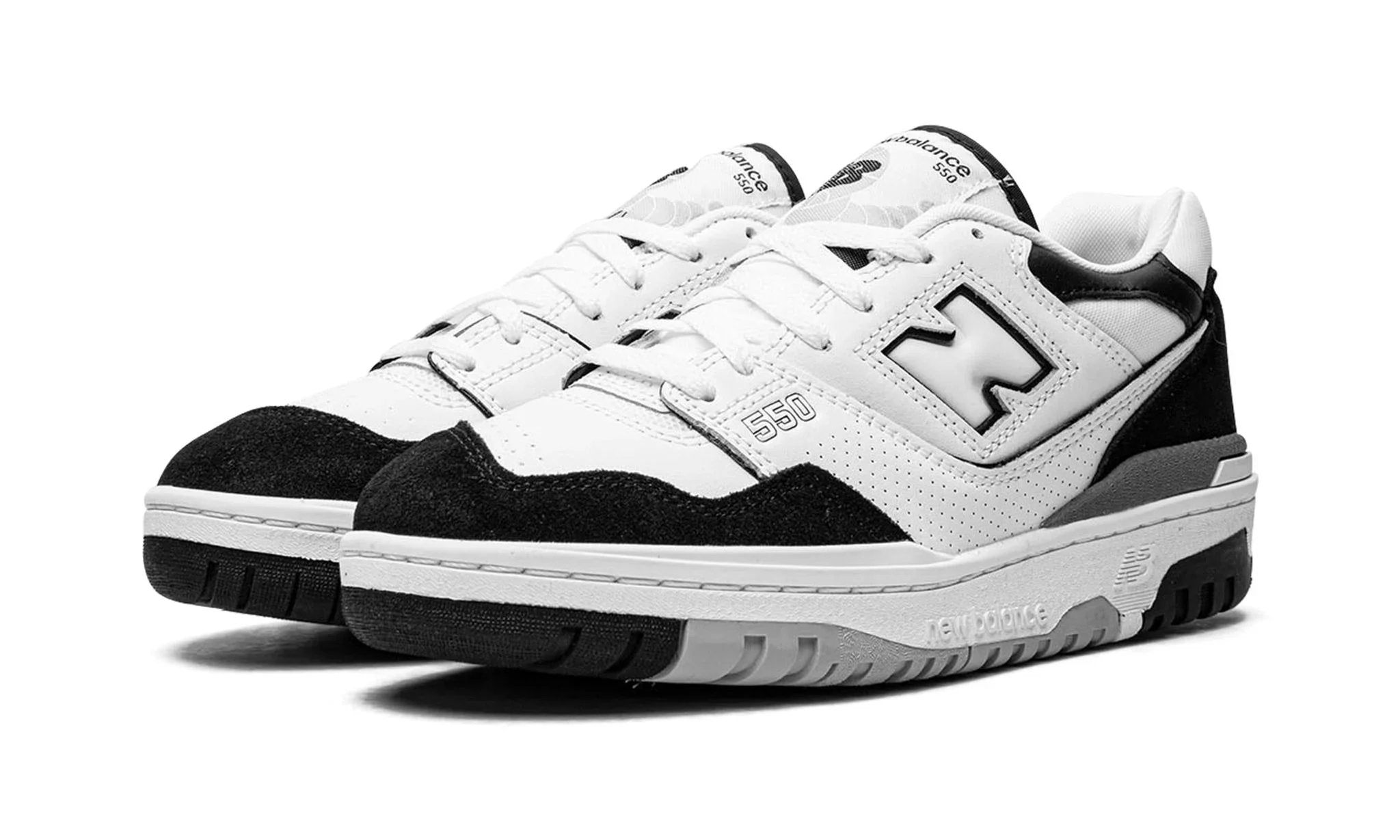 New Balance 550 White Black Rain Cloud - BB550NCA - Sneakers