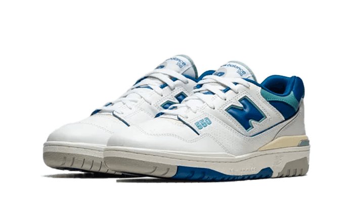 New Balance 550 White Blue Groove - BB550NCC - sneakers