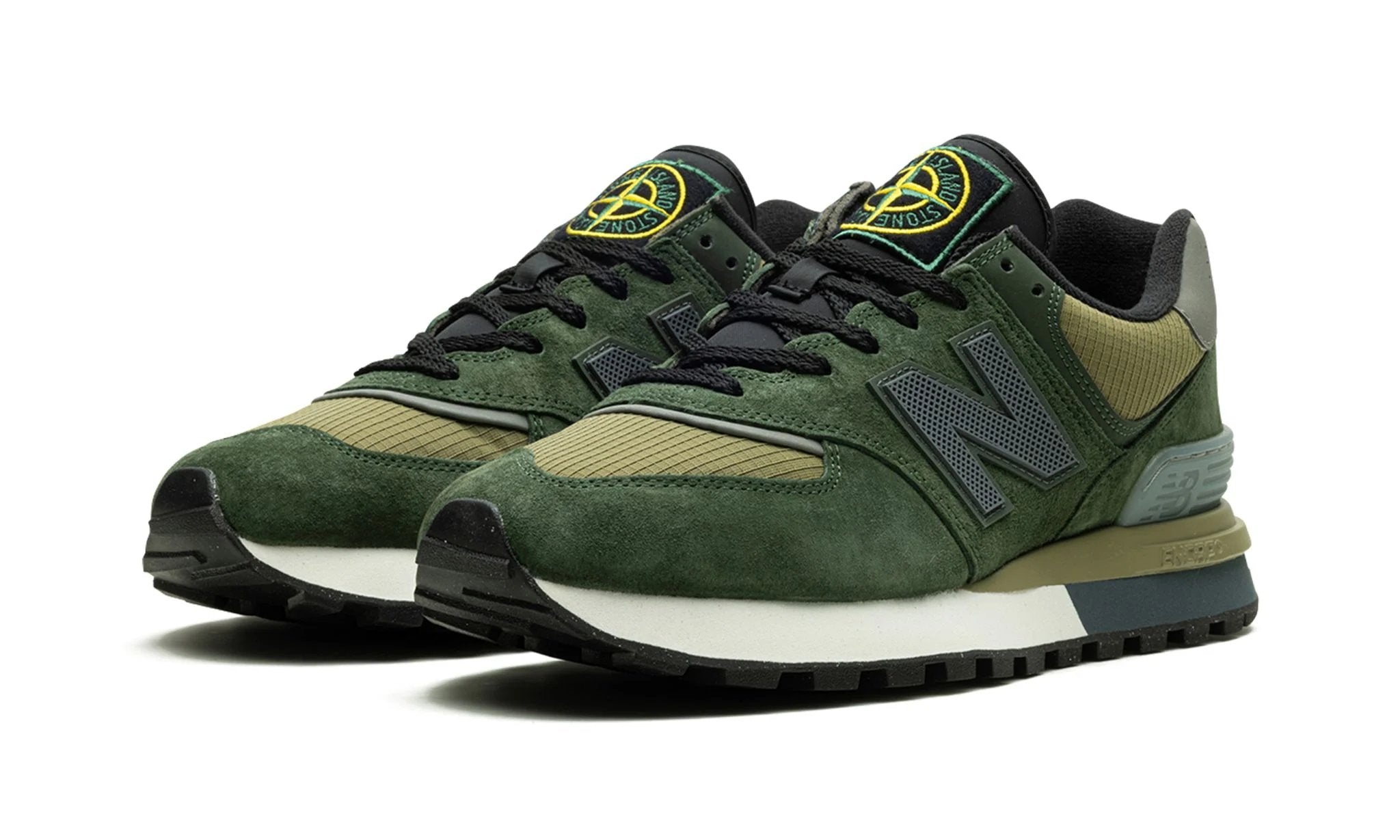 New Balance 574 Legacy Stone Island Dark Green - U574LGIL - Men's and Women's Sneakers > Sneakers > New Balance 574 > Low - Top Sneakers