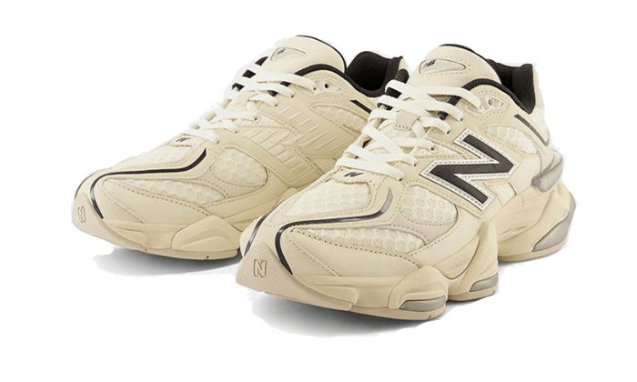 New Balance 9060 Cream Black - U9060DUA - sneakers