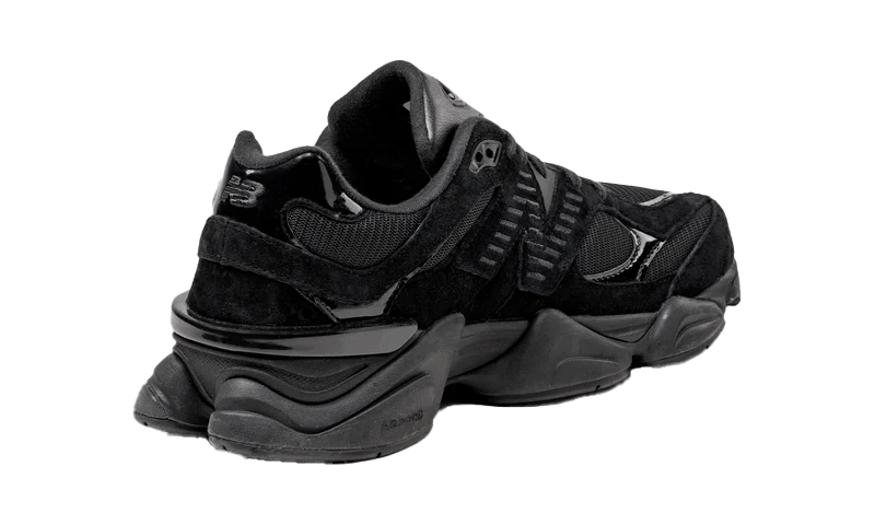 New Balance 9060 Triple Black Patent - U9060ZBO - sneakers