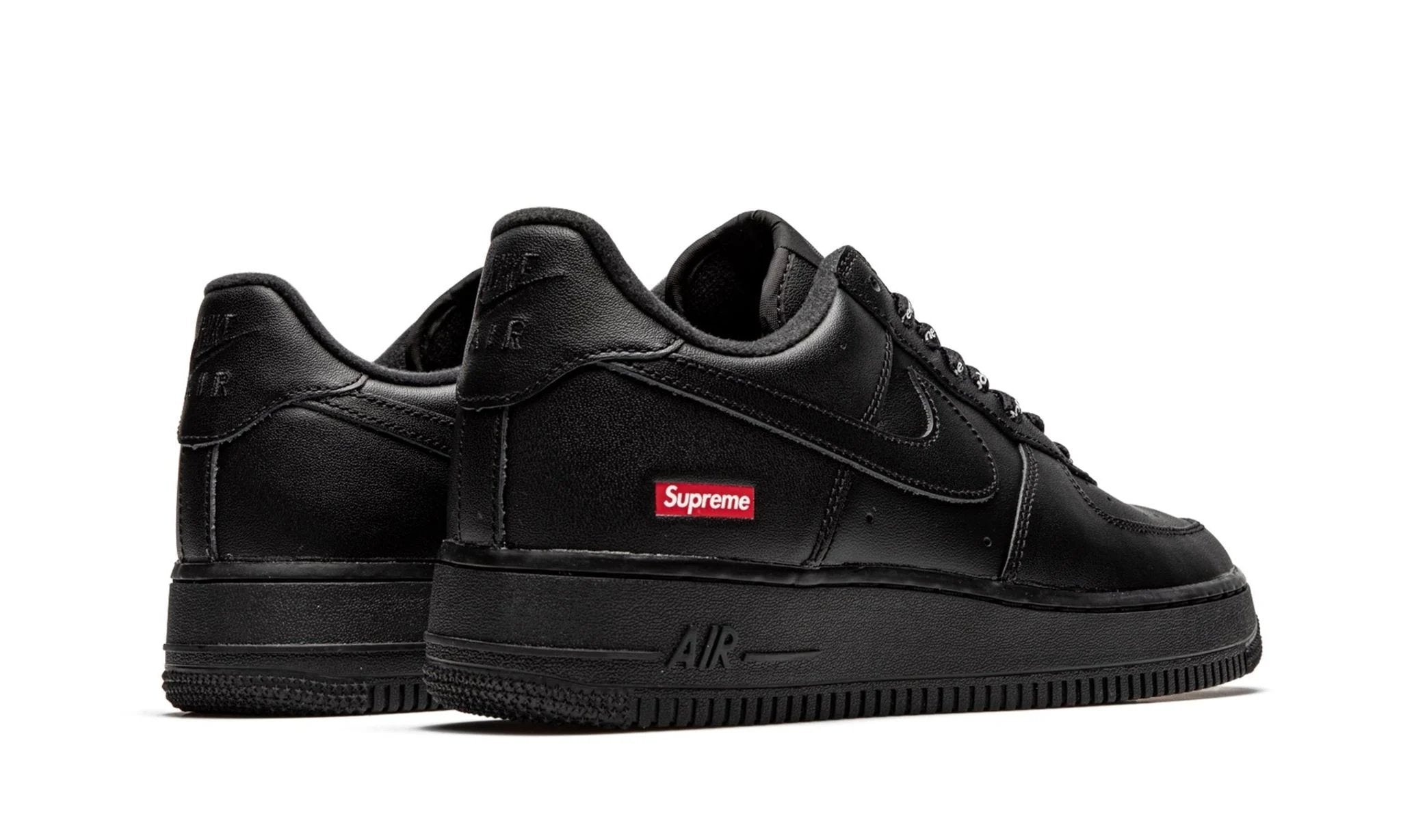 Nike Air Force 1 Low Supreme Black - CU9225-001 - Sneakers