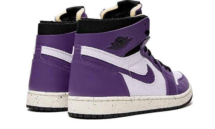 Nike Air Jordan 1 High Zoom Air CMFT Crater Purple - CT0978 - 501 - sneakers