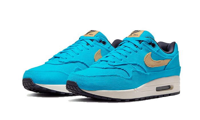 Nike Air Max 1 Corduroy Baltic Blue - FB8915 - 400 - sneakers