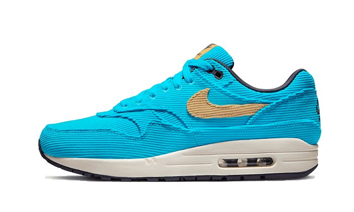 Nike Air Max 1 Corduroy Baltic Blue - FB8915 - 400 - sneakers