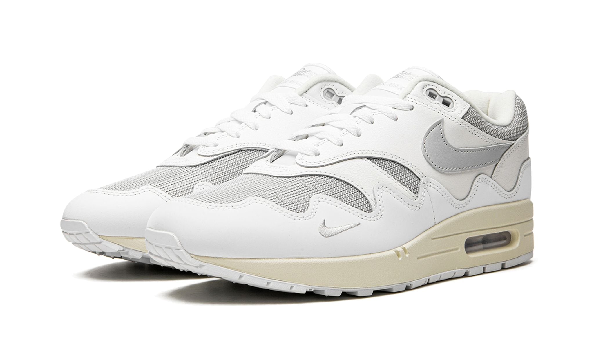 Nike Air Max 1 Patta White Grey - DQ0299 - 100 - sneakers