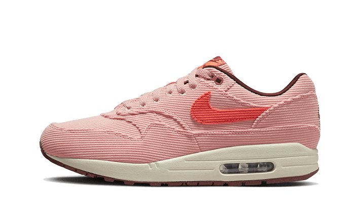 Nike Air Max 1 PRM Corduroy Coral Stardust - FB8915 - 600 - sneakers