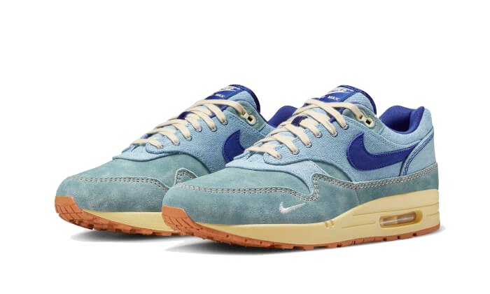 Air max 1 blue suede deals