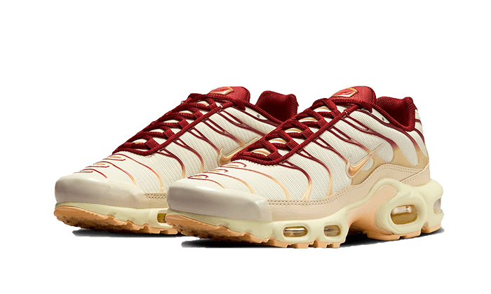 Nike Air Max Plus Sail Team Red - FQ2765 - 100 - sneakers