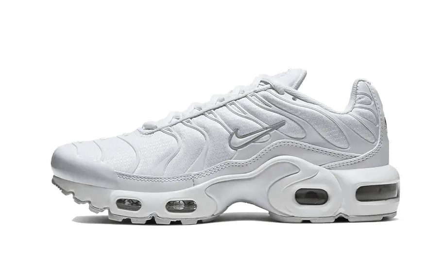 Nike Air Max Plus Triple White - CW7044 - 100 - sneakers