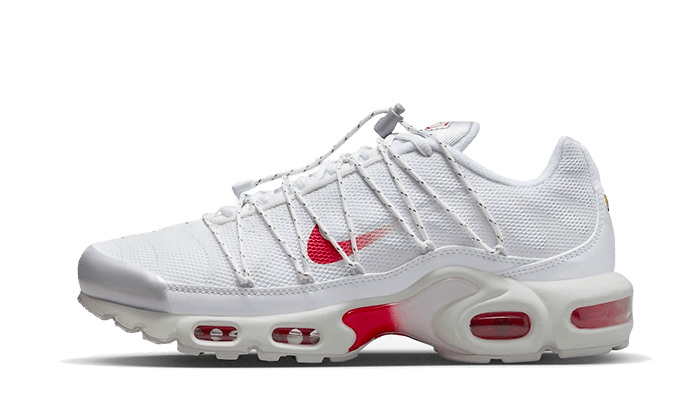 Nike Air Max Plus Utility White Silver Red - FN3488 - 100 - sneakers