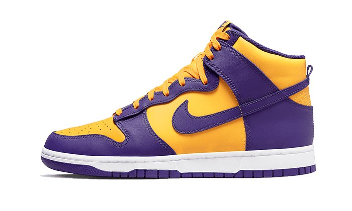Nike Dunk High Lakers - DD1399 - 500 - sneakers