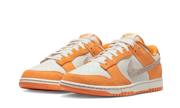 Nike Dunk Low AS Safari Swoosh Kumquat - DR0156 - 800 - sneakers