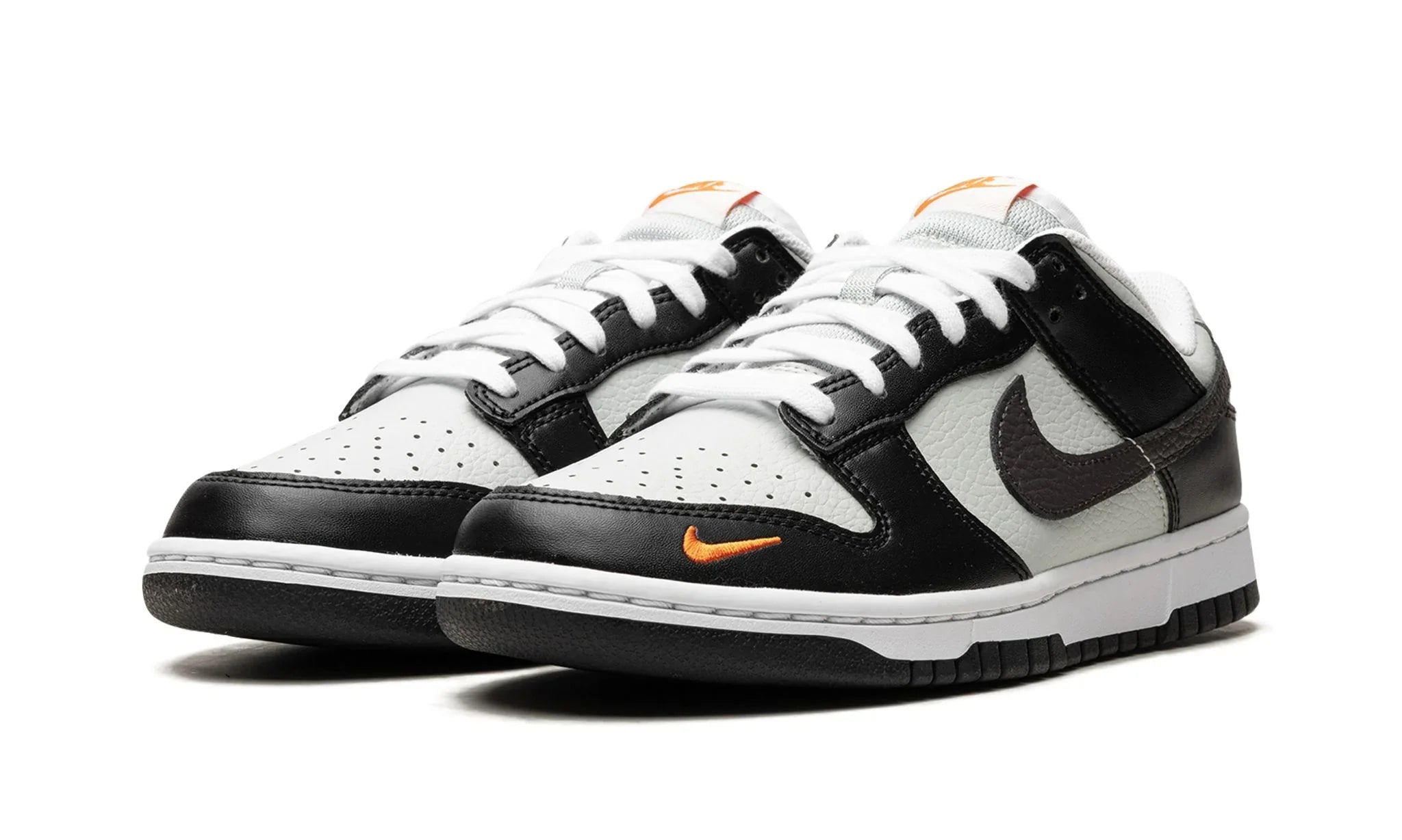 Black nike with orange swoosh on sale