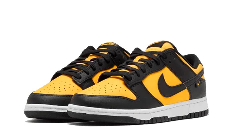 Nike Dunk Low Black University Gold - FZ4618 - 001 - sneakers