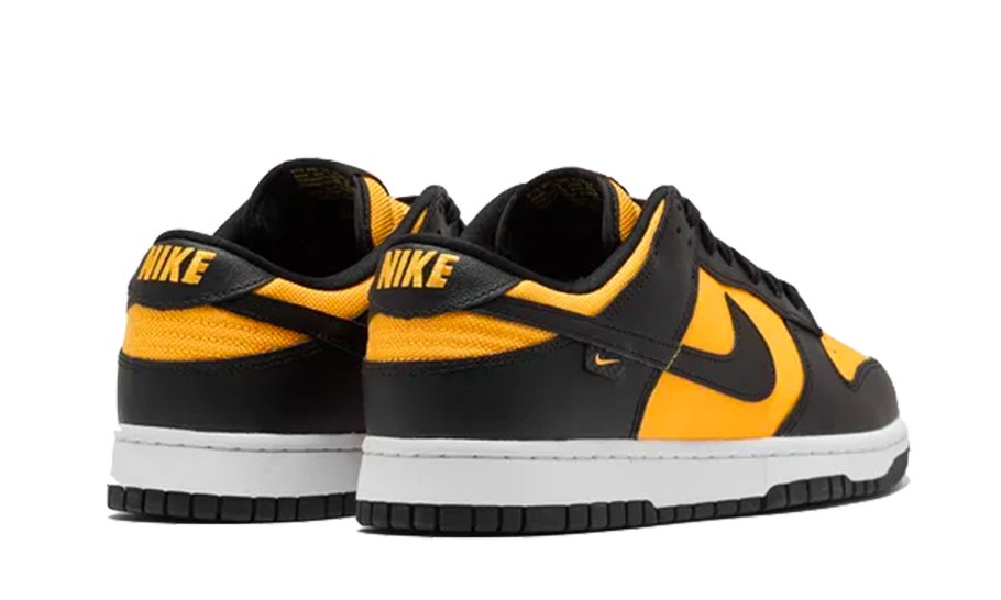 Nike Dunk Low Black University Gold - FZ4618 - 001 - sneakers