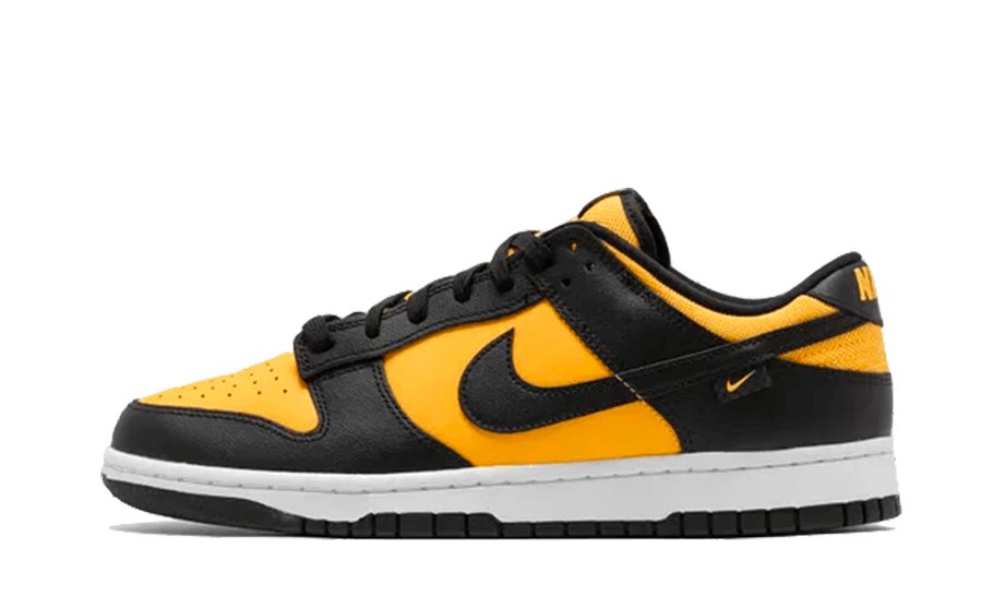 Nike Dunk Low Black University Gold - FZ4618 - 001 - sneakers