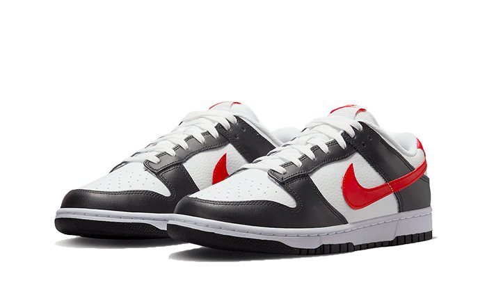 Nike Dunk Low Black White Red - FB3354 - 001 - sneakers