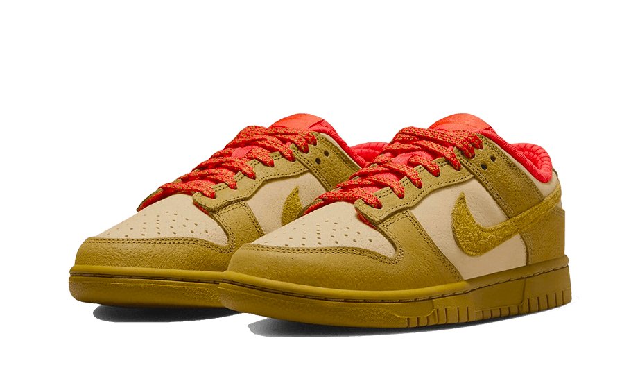 Nike Dunk Low Bronzine Sesame Picante Red - FQ8897 - 252 - sneakers