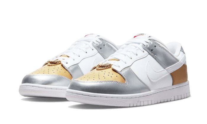 Nike Dunk Low Gold Silver - DH4403 - 700 - sneakers