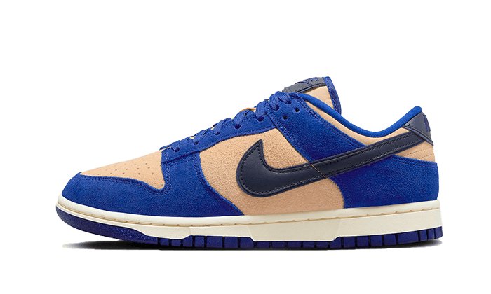 Nike Dunk Low LX Blue Suede - DV7411 - 400 - sneakers