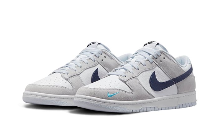 Nike Dunk Low Mini Swoosh Midnight Navy - FJ4227 - 001 - sneakers