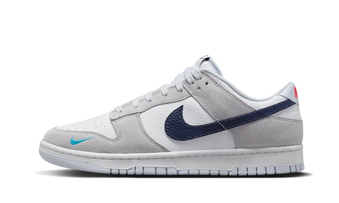 Nike Dunk Low Mini Swoosh Midnight Navy - FJ4227 - 001 - sneakers