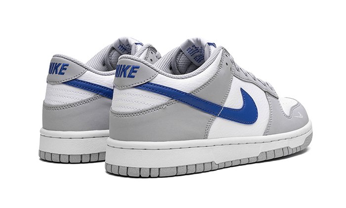 Nike Dunk Low Mini Swoosh Wolf Grey Game Royal - FN3878 - 001 - sneakers