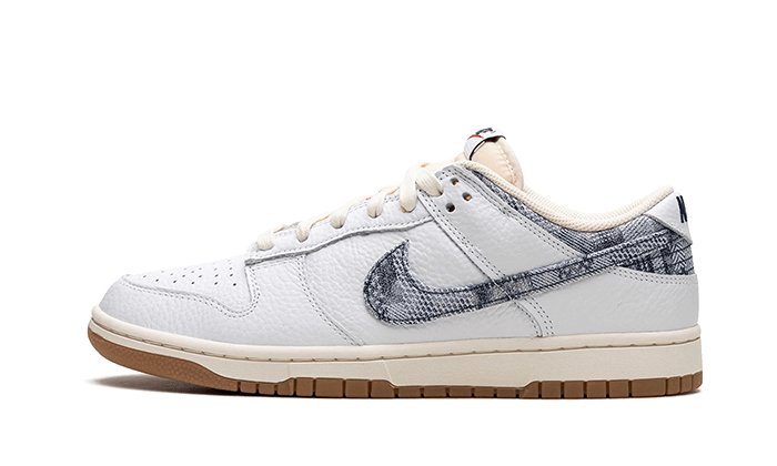 Nike Dunk Low New Americana Washed Denim - FN6881 - 100 - sneakers