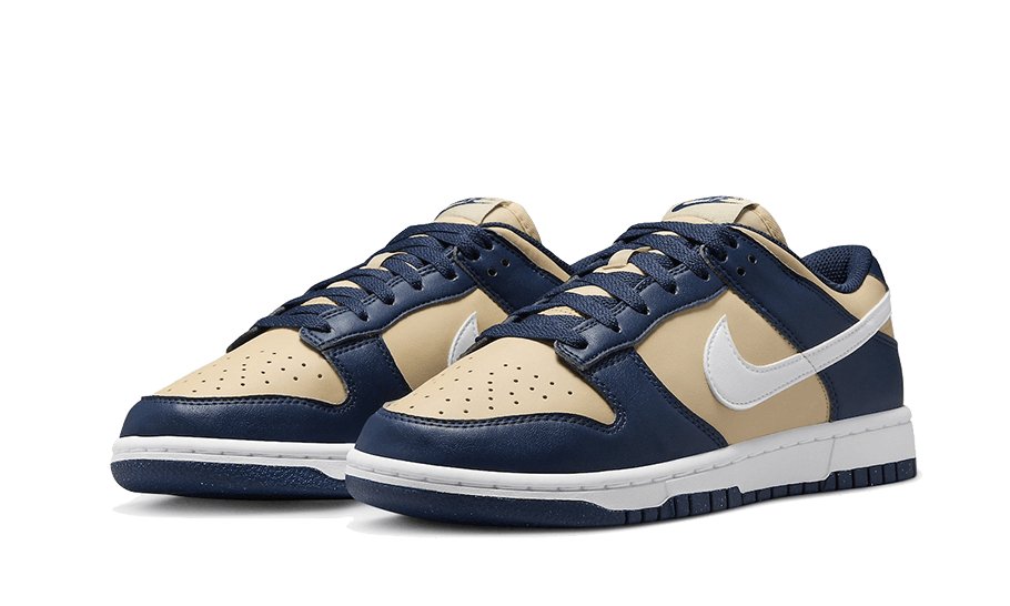 Nike Dunk Low Next Nature Midnight Navy Gold - DD1873 - 401 - sneakers