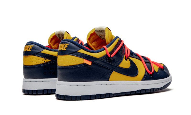 Nike Dunk Low Off - White Michigan - CT0856 - 700 - sneakers