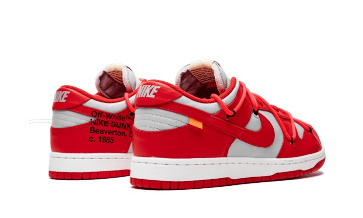 Nike Dunk Low Off - White University Red - CT0856 - 600 - sneakers