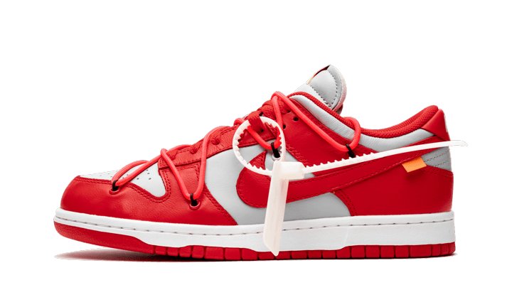 Nike Dunk Low Off - White University Red - CT0856 - 600 - sneakers