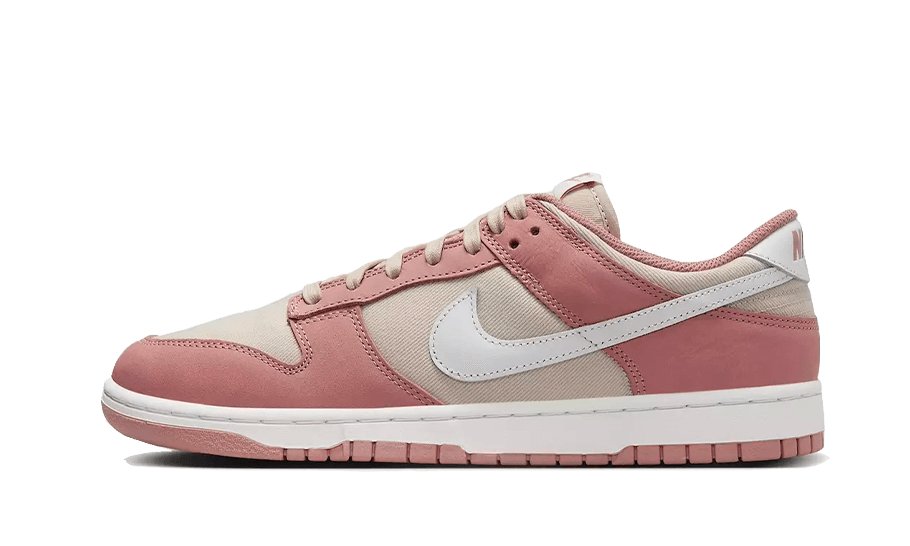 Nike Dunk Low Red Stardust Sanddrift - FB8895 - 601 - sneakers