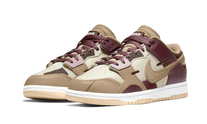 Nike Dunk Low Scrap Latte - DH7450 - 100 - sneakers