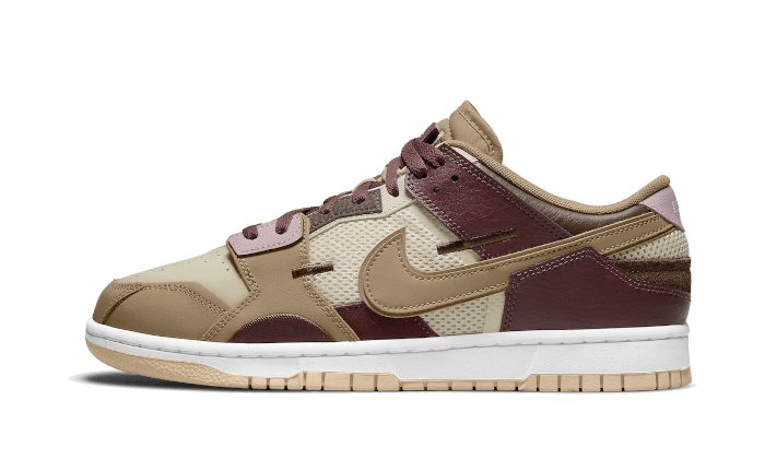 Nike Dunk Low Scrap Latte - DH7450 - 100 - sneakers