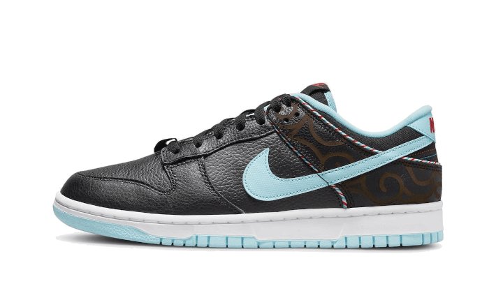 Nike Dunk Low SE Barber Shop Black - DH7614 - 001 - sneakers