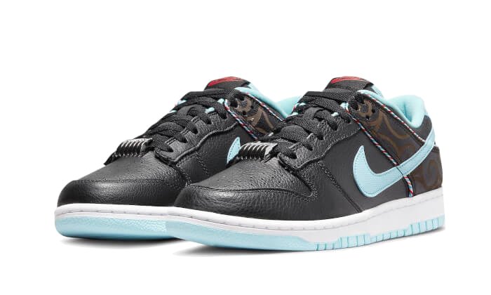 Nike Dunk Low SE Barber Shop Black - DH7614 - 001 - sneakers