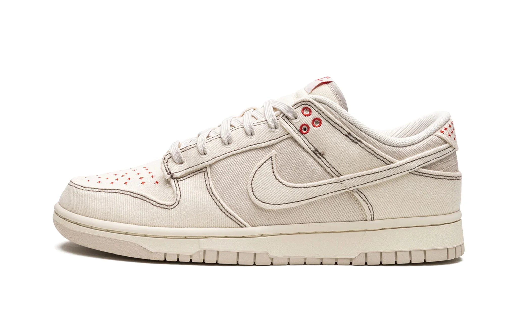 Nike Dunk Low "Shashiko - Light Orewood Brown" - DV0834-100 - Sneakers