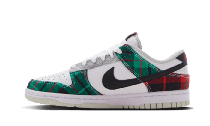 Nike Dunk Low Tartan Plaid - DV0827 - 100 - sneakers