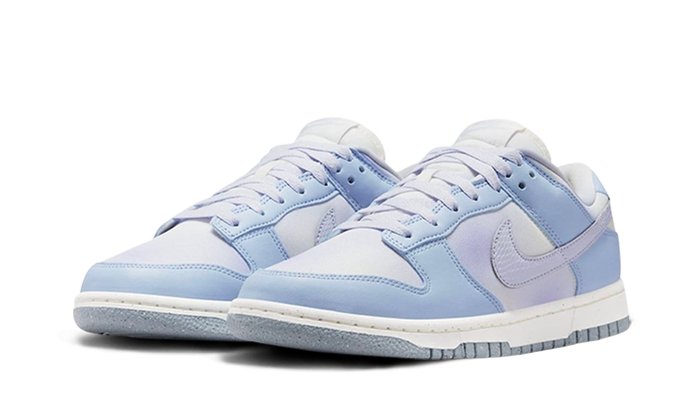 Nike Dunk Low White Blue Airbrush - FN0323 - 400 - sneakers