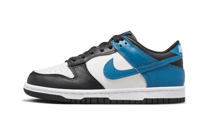 Nike Dunk Low White Blue Black - DH9765 - 104 - sneakers