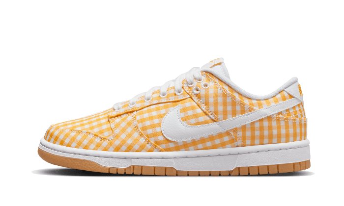 Nike Dunk Low Yellow Gingham - DZ2777 - 700 - sneakers