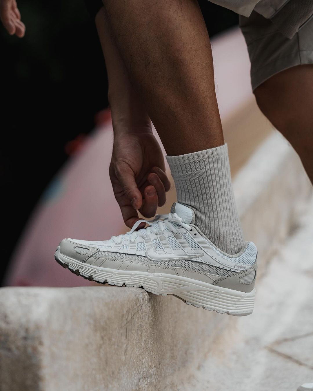 Nike p 6000 white best sale