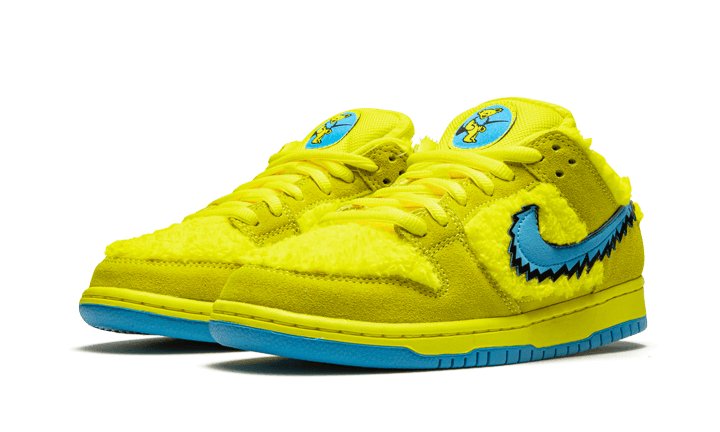 Nike SB Dunk Low Grateful Dead Bears Yellow - CJ5378 - 700 - sneakers