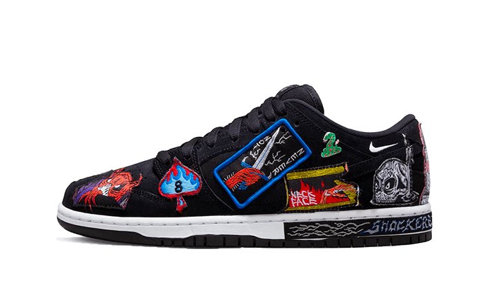 Nike SB Dunk Low Neckface - DQ4488 - 001 - sneakers